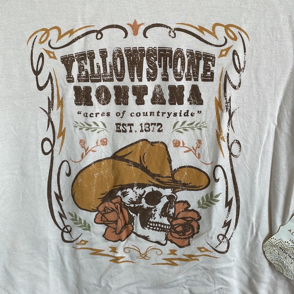 Altar’d State | Yellowstone Cropped Tee - Picture 5 of 12
